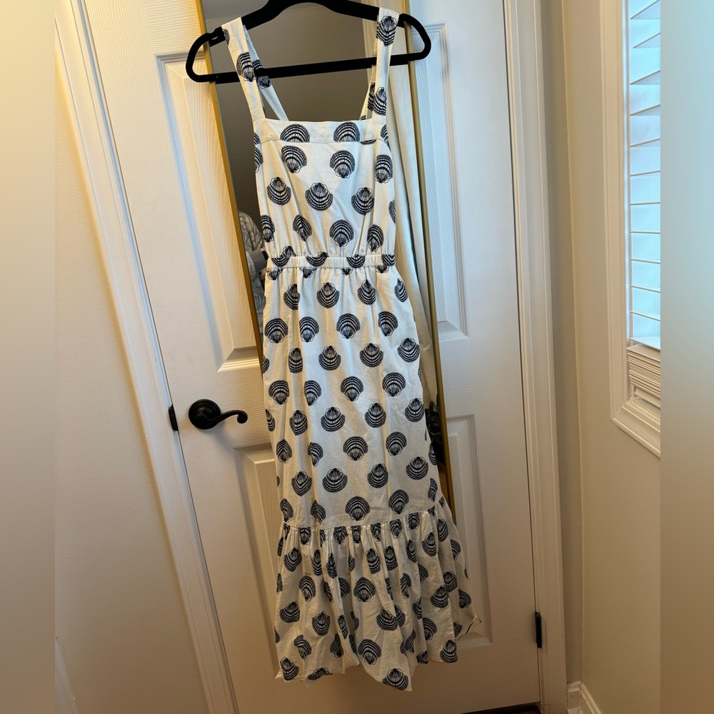 J Crew Sea Shell Maxi Dress